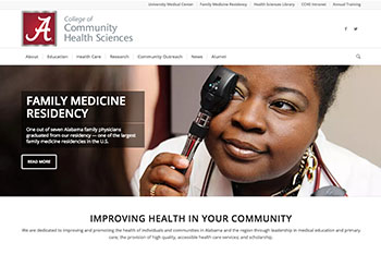 社区健康科学学院网站